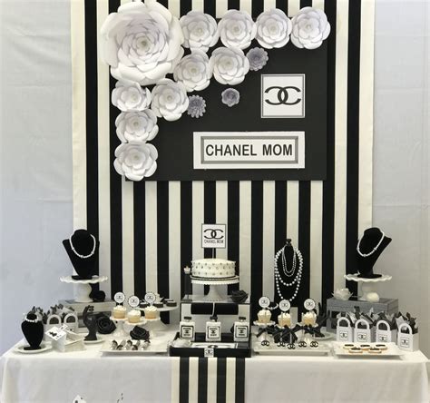 coco chanel party decorations